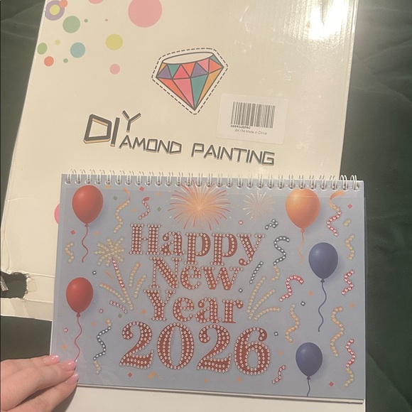 Diamond Art Desk Calendar 2026 – DIY Standing Flip Monthly Calendar For Home - Picture 2 of 14